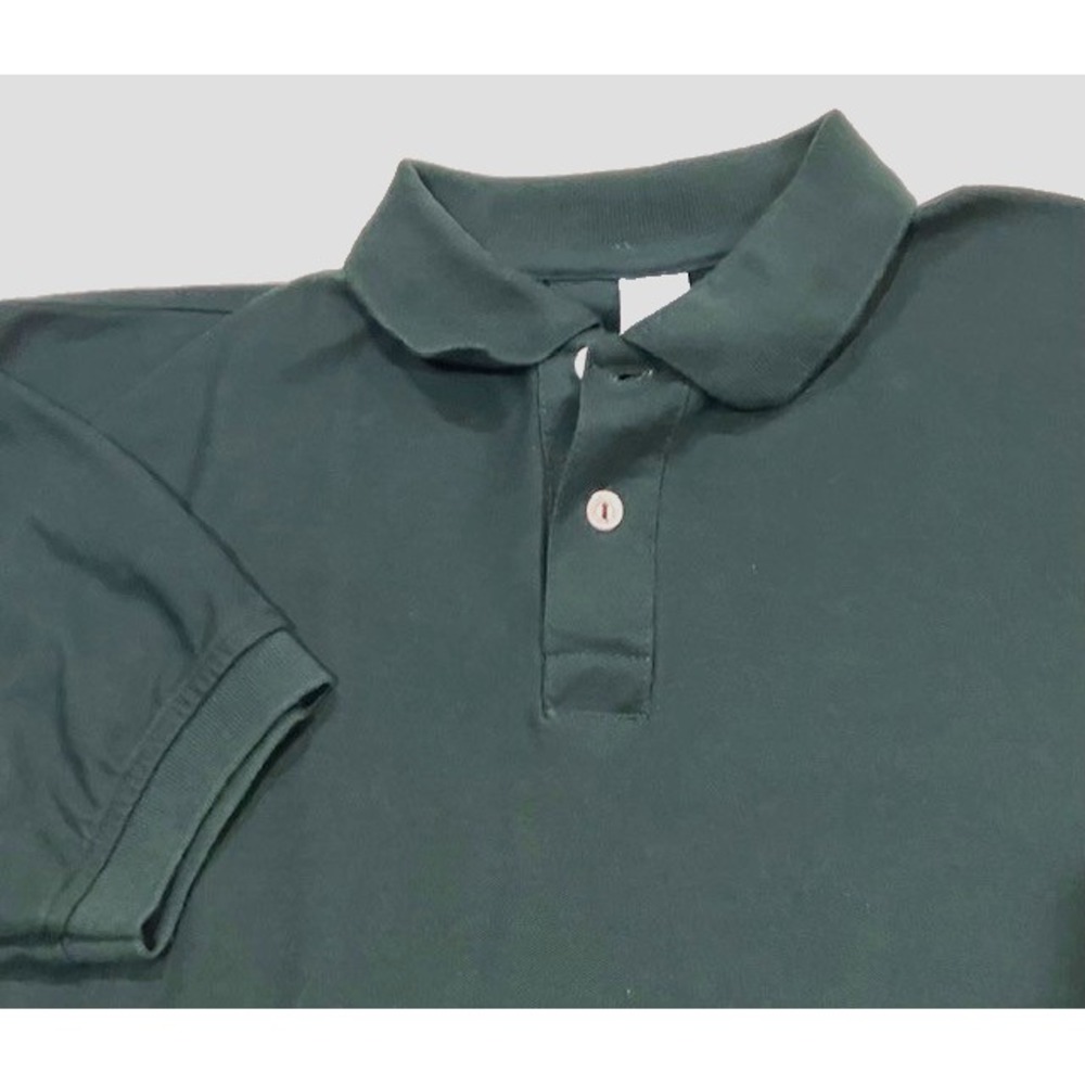 Men's Polo Shirt Size 3XL Dark Green BEFORE